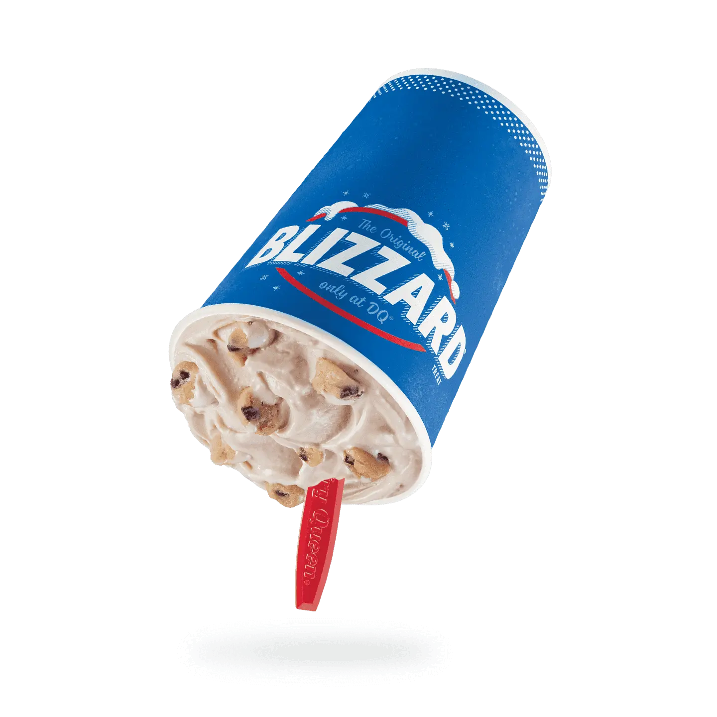 Chocolate Chip Cookie Dough Blizzard